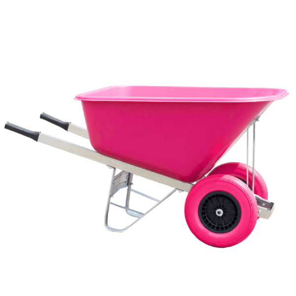 Pink Wheel Barrow AgriBarrow