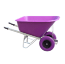 Purple Agribarrow Wheelbarrow